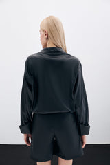 Haut à manches longues de style utilitaire