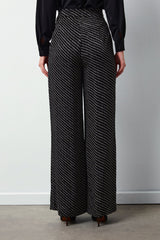 Costume tissé à rayures