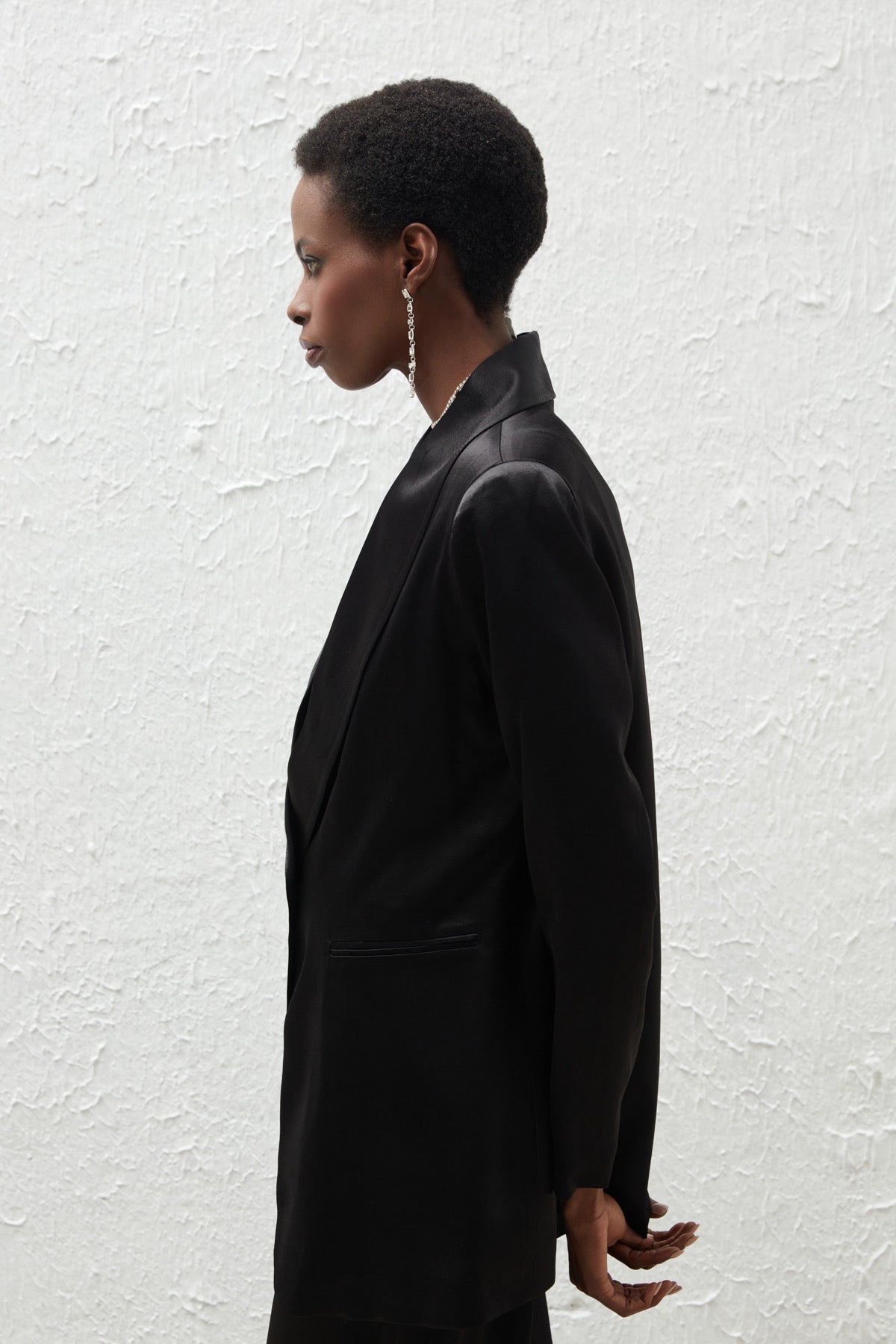 Blazer classique à un bouton